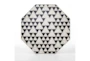 Black + White Mosaic Outdoor Counter Height Table - Top