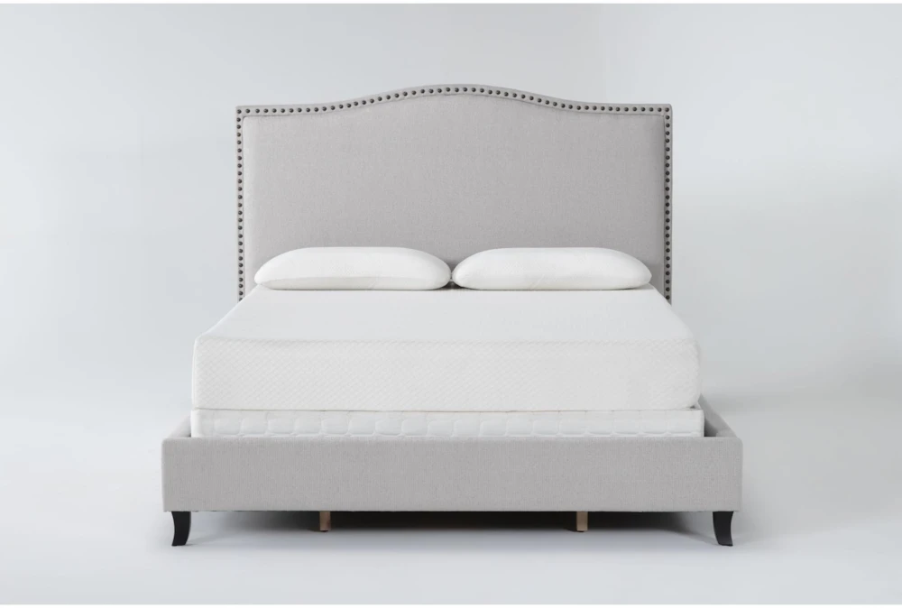 Lila California King Upholstered Panel Bed