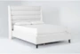 Sonia Eastern King Upholstered Panel Bed - Side