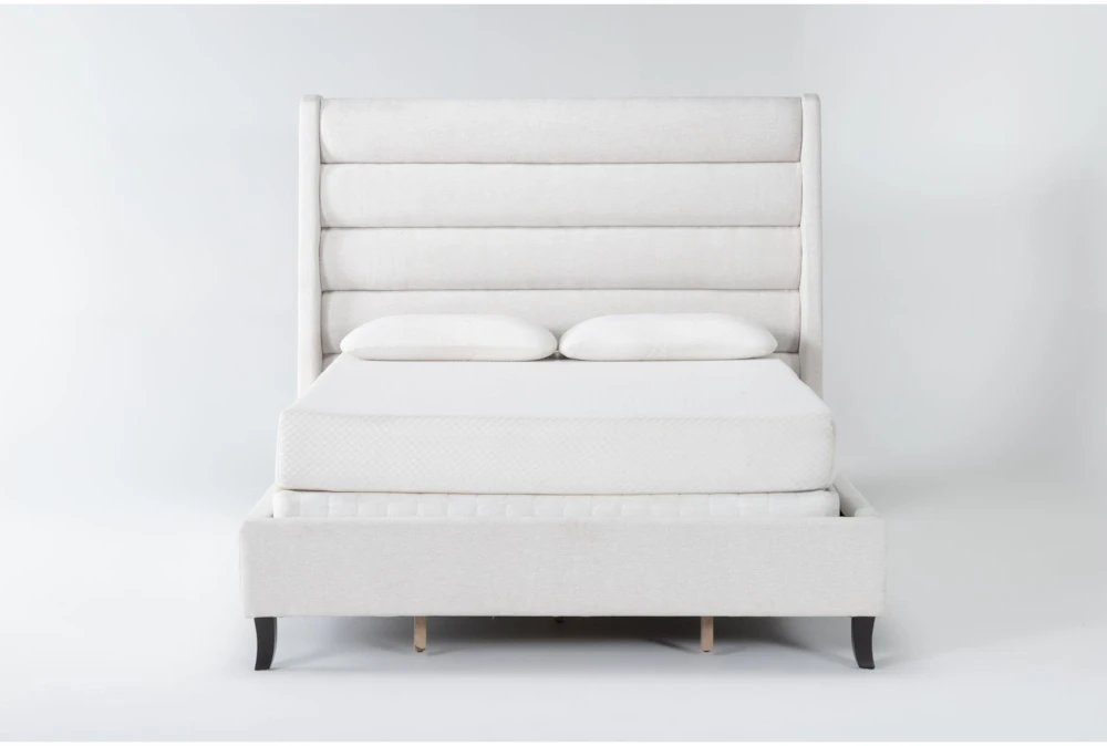 Sonia Eastern King Upholstered Panel Bed