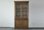 Natural Reclaimed Pine Tall Cabinet - Front
