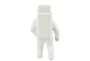 11" White/Gold Astronaut Statuette - Detail