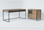 Whistler 2 Piece Office Set With Desk + File Cabinet - Signature