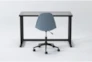 2 Piece Office Set With Studio Glass Desk + Archie Office Chair - Signature