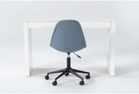 2 Piece Office Set With Vember White Desk + Archie Office Chair