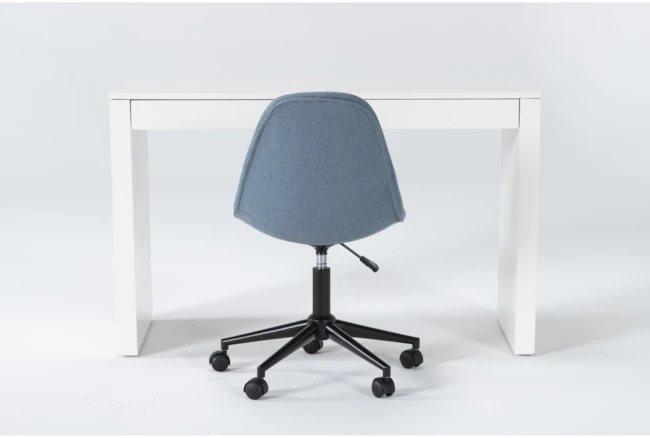 2 Piece Office Set With Vember White Desk + Archie Office Chair - 360