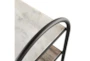 Metal + Marble 3 Tier Accent Table - Detail