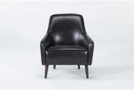 Azita Leather Accent Chair