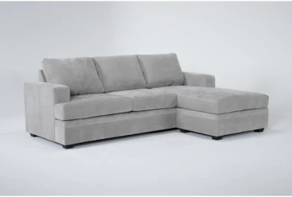 Bonaterra Dove 97" Sofa with Reversible Chaise - Signature