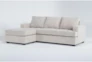 Bonaterra Sand 97" Sofa With Reversible Chaise  - Side