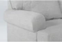 Hampstead Dove 97" Sofa With Reversible Chaise - Detail
