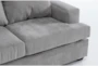 Bonaterra Dove 127" 2 Piece Sectional With Left Arm Facing Chaise - Detail