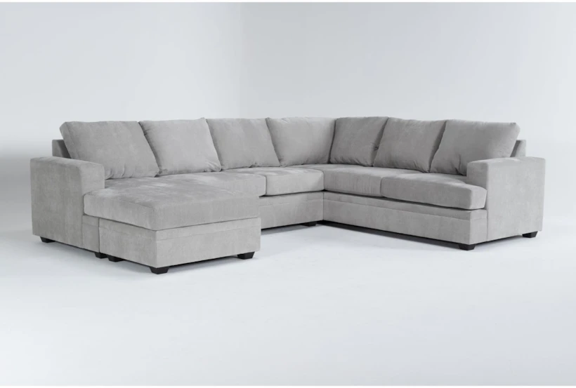 Bonaterra Dove 127" 2 Piece Sectional with Left Arm Facing Sofa Chaise - 360