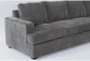 Bonaterra Charcoal 127" 2 Piece Sectional With Left Arm Facing Sofa - Detail