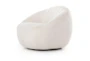 Natural Barrel Accent Swivel Chair - Detail