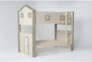 Willow Twin Over Twin House Bunk Bed - Side