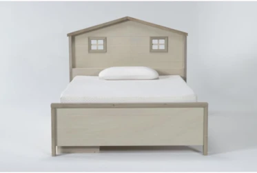 Willow Full Panel House Bed With Underbed Storage