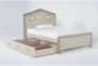 Willow Twin Panel House Bed With Trundle - Side