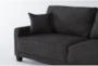 Pascal II Granite Grey 91" Queen Convertible Futon Sleeper Sofa Bed - Detail