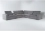 Samba 153" 6 Piece Power Reclining Modular Sectional With Console - Side