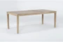 Crew 79" Rectangle Outdoor Dining Table - Side