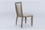 Luis Wood Back Dining Chair - Side