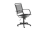 Uppsala Black And Graphite High Back Flat Bungee Desk Chair - Detail
