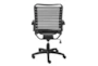 Oslo Black And Graphite High Back Bungee Desk Chair - Detail