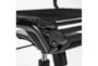 Oslo Black And Graphite High Back Bungee Desk Chair - Detail