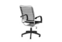 Oslo Black And Aluminum High Back Bungee Desk Chair - Detail