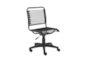 Uppsala Black And Graphite Low Back Bungee Desk Chair - Detail