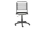 Uppsala Black And Graphite Low Back Bungee Rolling Office Desk Chair - Detail
