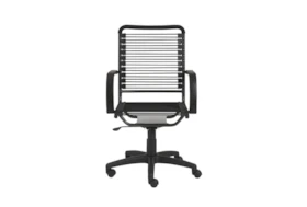 Uppsala Black And Graphite High Back Bungee Desk Chair