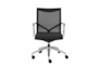 Lamkin Black Mesh Low Back Rolling Office Desk Chair - Signature