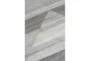 2'X3' Outdoor Rug- Gray Multi Abstract Geometric Pattern - Detail