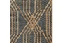 2'X3' Rug- Charcoal Blue Woven - Material