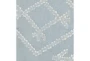 2'X3' Rug- Tribal Gray And Ivory With Border - Detail