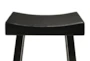 Bayfield Black 25 Inch Counter Stool - Detail