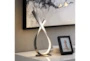 16.5 Inch Silver Led Accent Table Lamp - Room