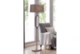 64 Inch Charcoal Grey Floor Lamp With Led Night Light - Room