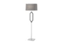 64 Inch Charcoal Grey Floor Lamp With Led Night Light - Signature