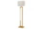 61 Inch Gold Floor Lamp With Led Night Light - Signature