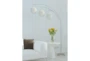91 Inch 3-Lite Arc Lamp White Shade - Room