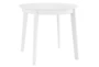 Weber Matte White 36 Inch Round Dining Table - Signature