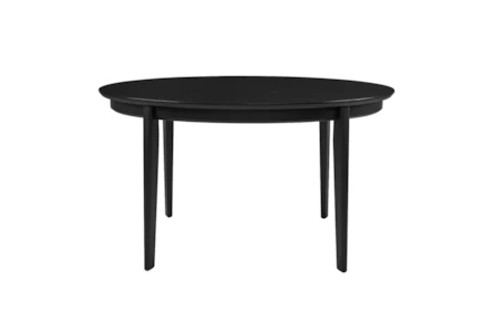 Weber Matte Black Oval Dining Table