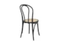 Wilson Matte Black And Natural Side Chair - Set Of 2 - Detail