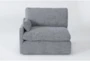 Jil Grey 131" 3 Piece Sofa With Ottoman - Signature
