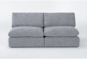 Jil Grey 82" 2 Piece Armless Apartment Sofa