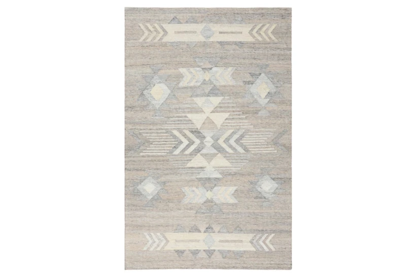 2'X3' Rug- Natural And Ivory Woven Bold Geometric  - 360