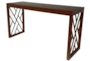 Stylized Bamboo Leg Console Table - Signature